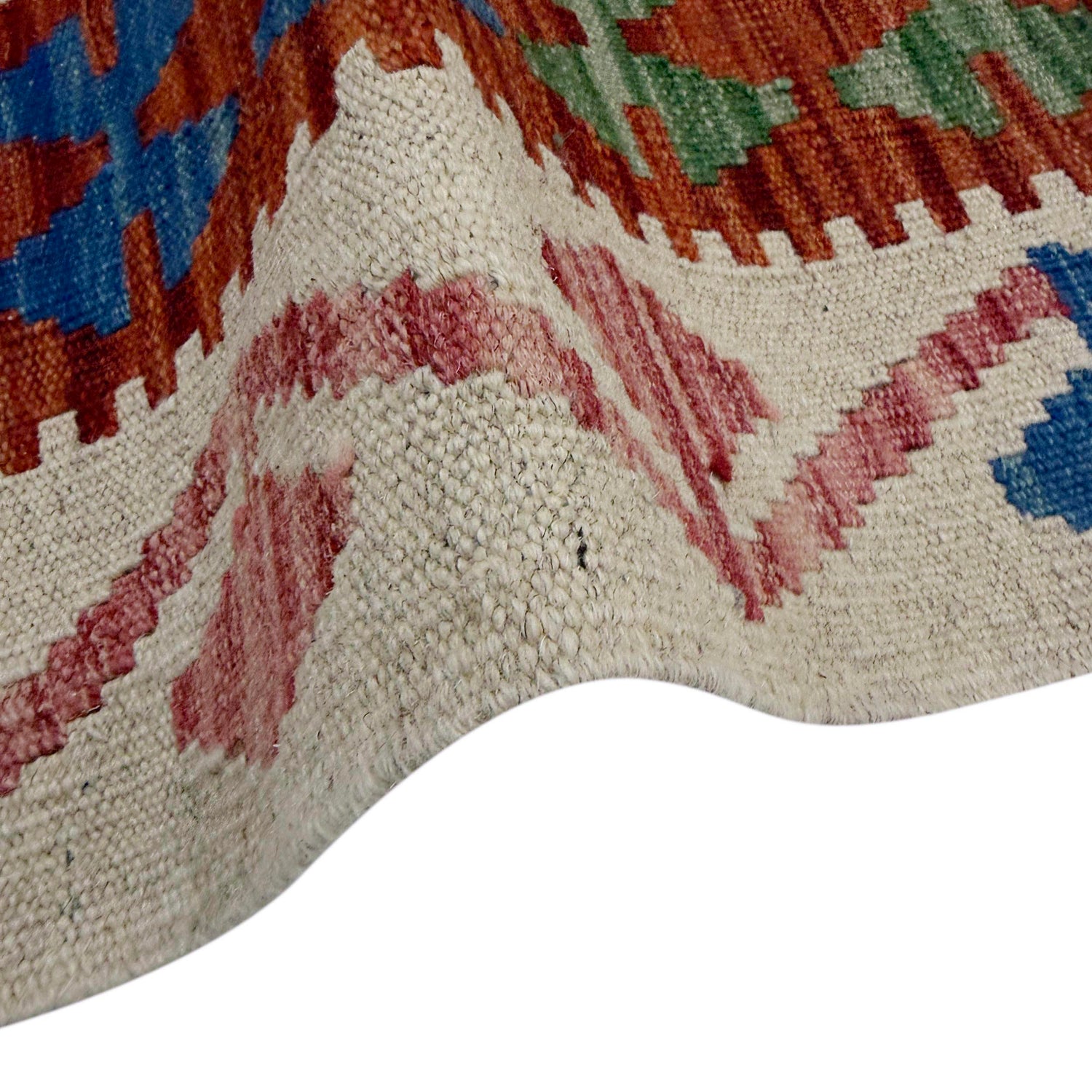 Handmade Multi Kilim Geometric 7x10 ft