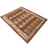 Handmade Multi Kilim Geometric 7x10 ft