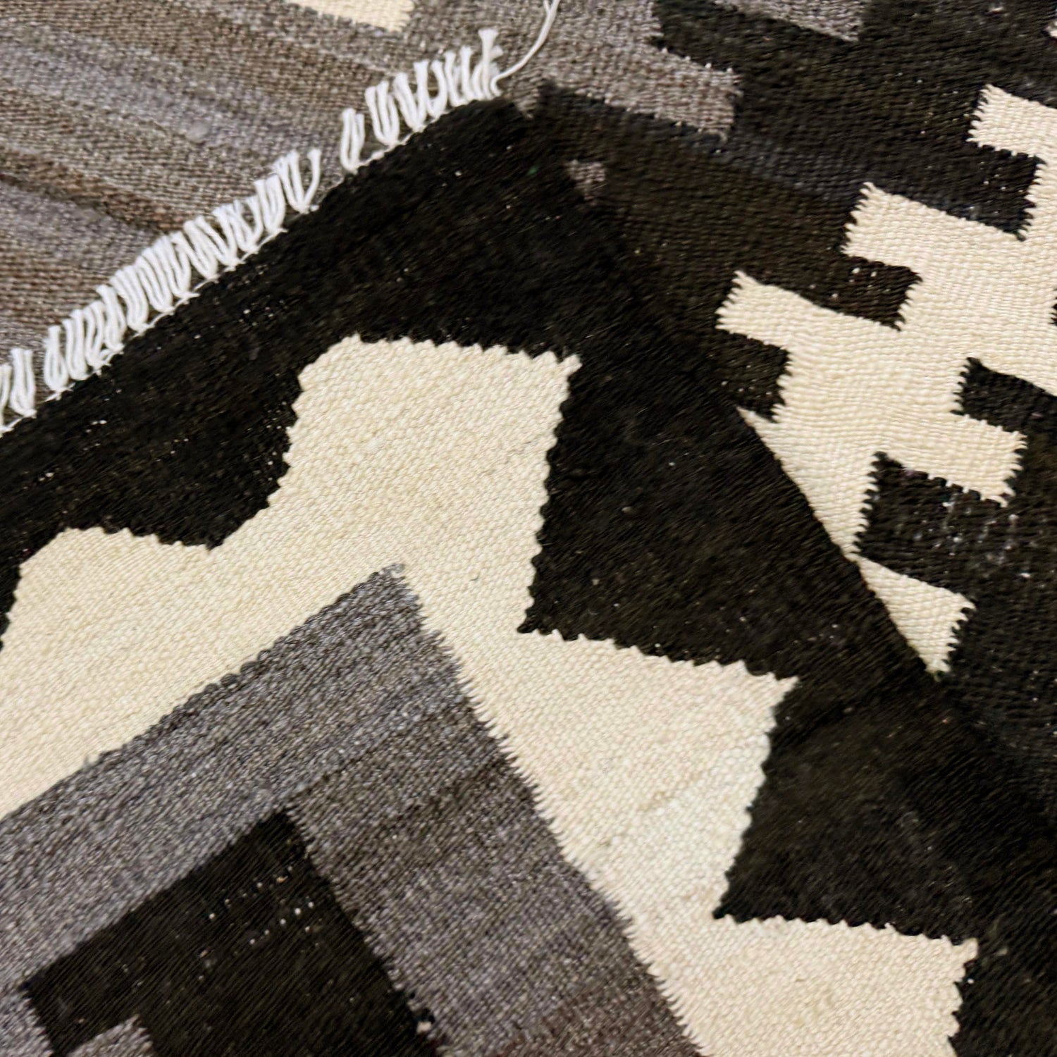 Handmade Multi Kilim Geometric 5x8 ft