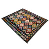 Handmade Multi Kilim Geometric 5x8 ft