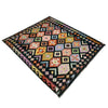 Handmade Multi Kilim Geometric 5x8 ft