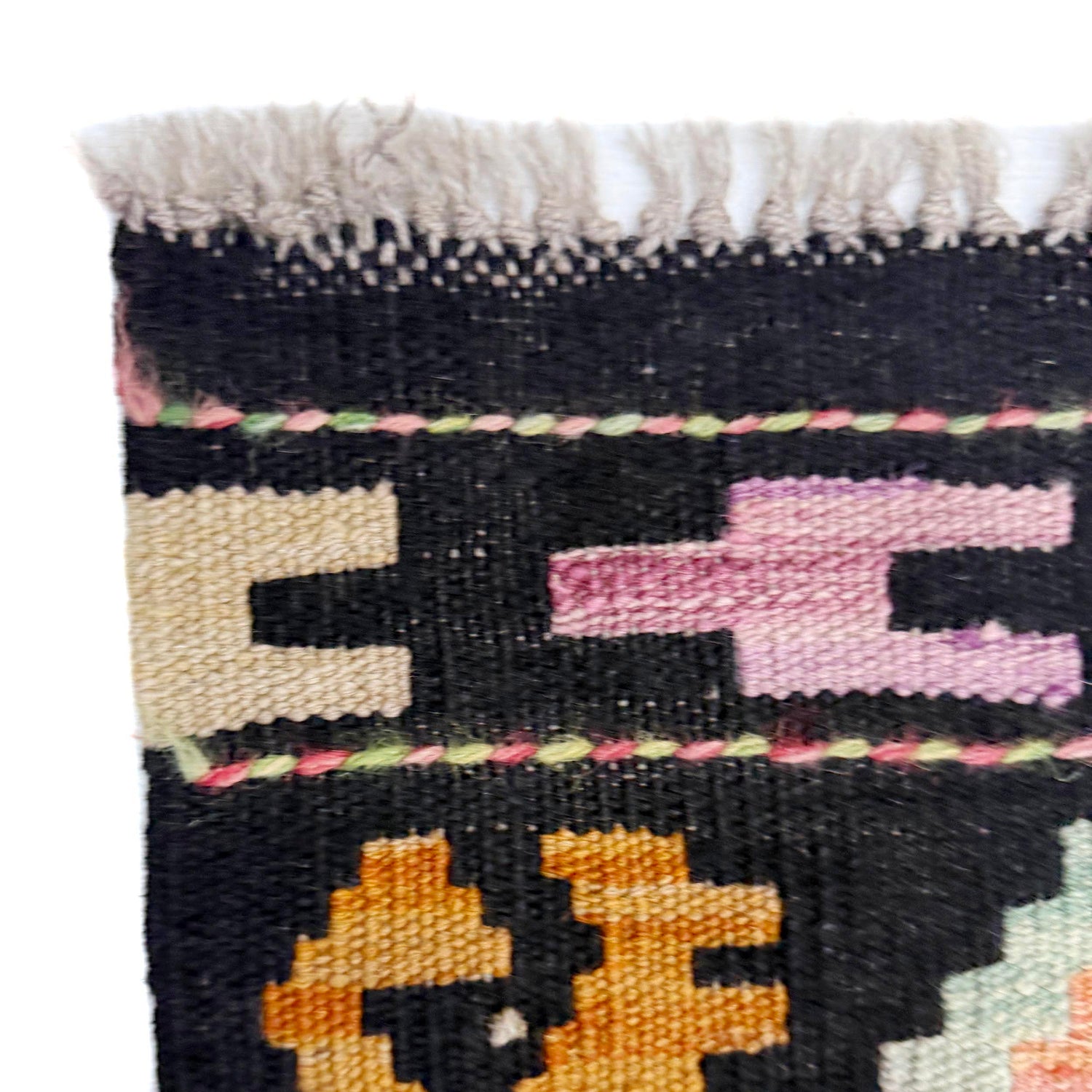 Handmade Multi Kilim Geometric 5x8 ft