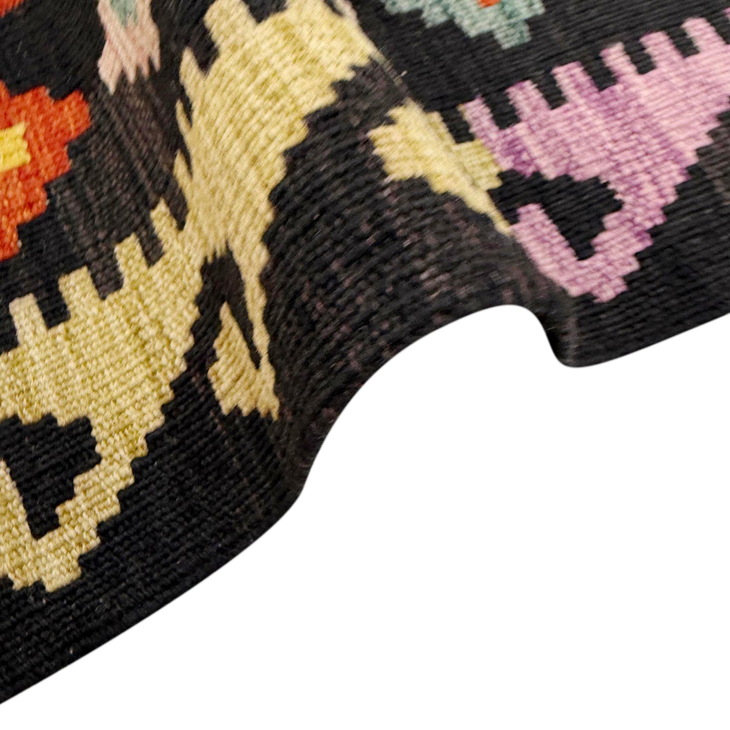 Handmade Multi Kilim Geometric 5x8 ft