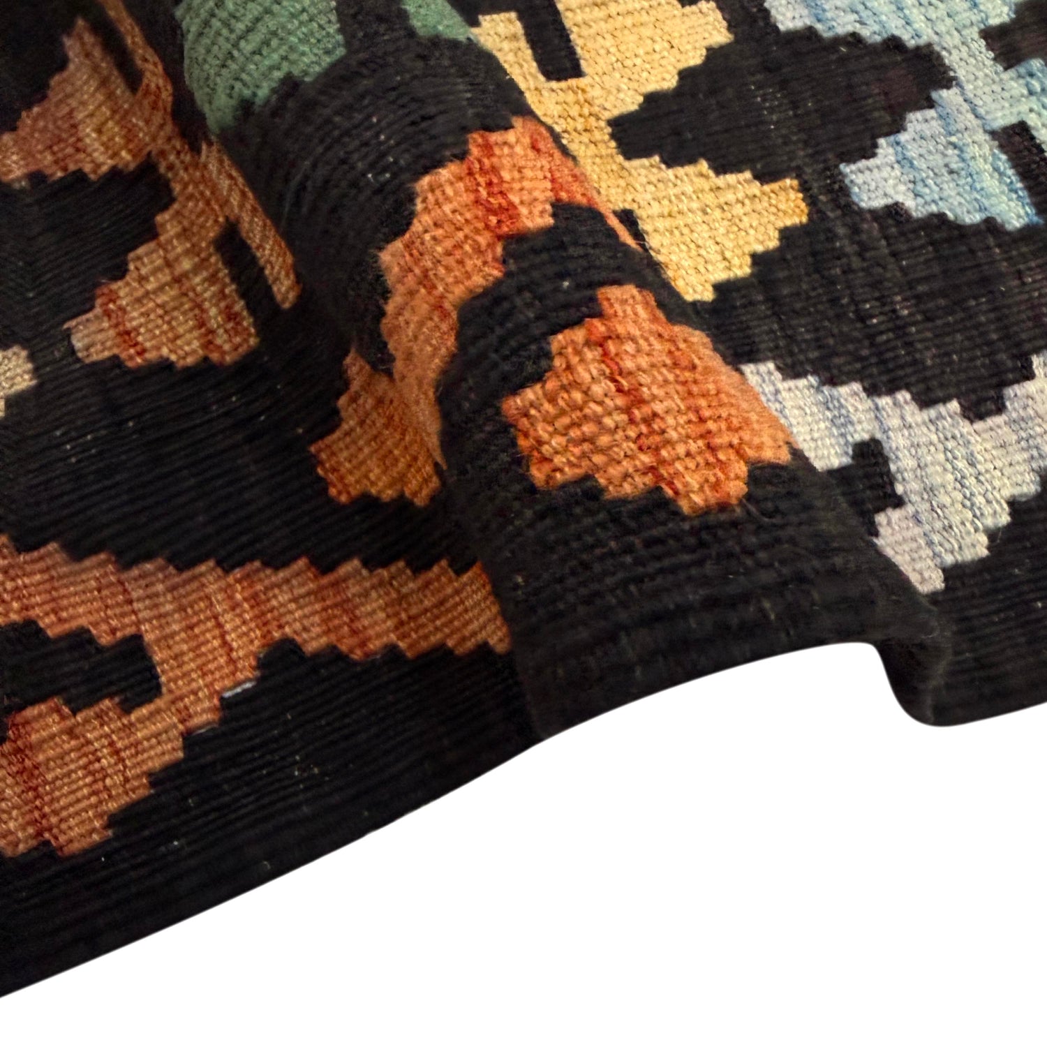 Handmade Multi Kilim Geometric 5x8 ft