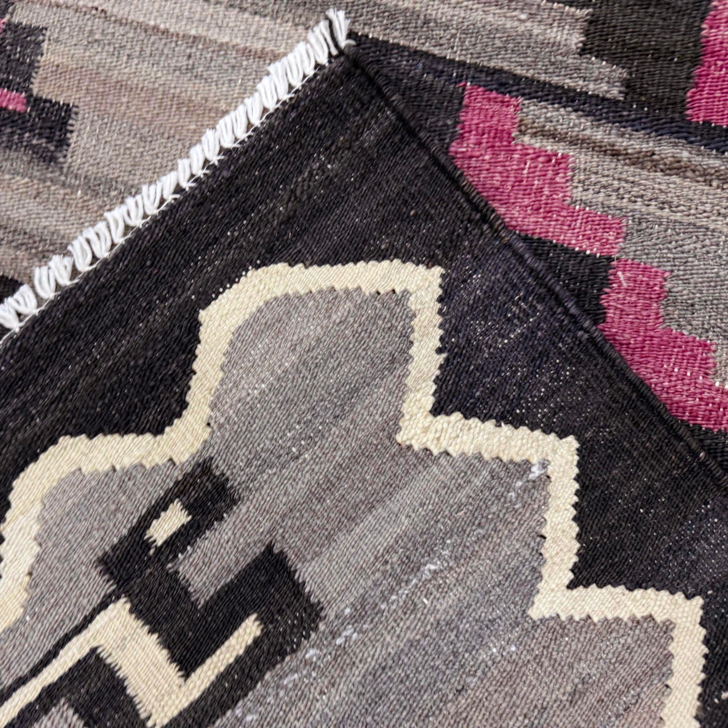 Handmade Multi Kilim Geometric 6x9 ft