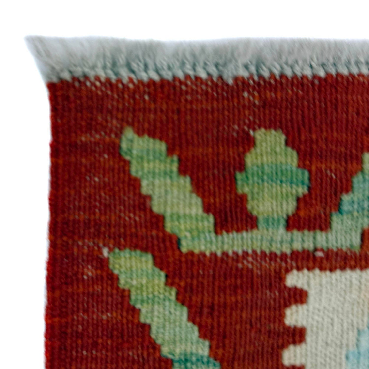 Handmade Multi Kilim Geometric 6' Runner