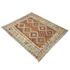 Handmade Multi Kilim Geometric 4x7 ft