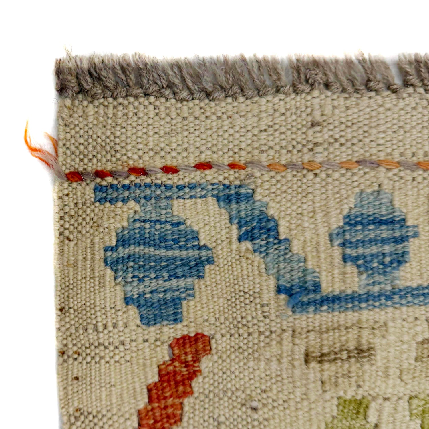 Handmade Multi Kilim Geometric 4x7 ft