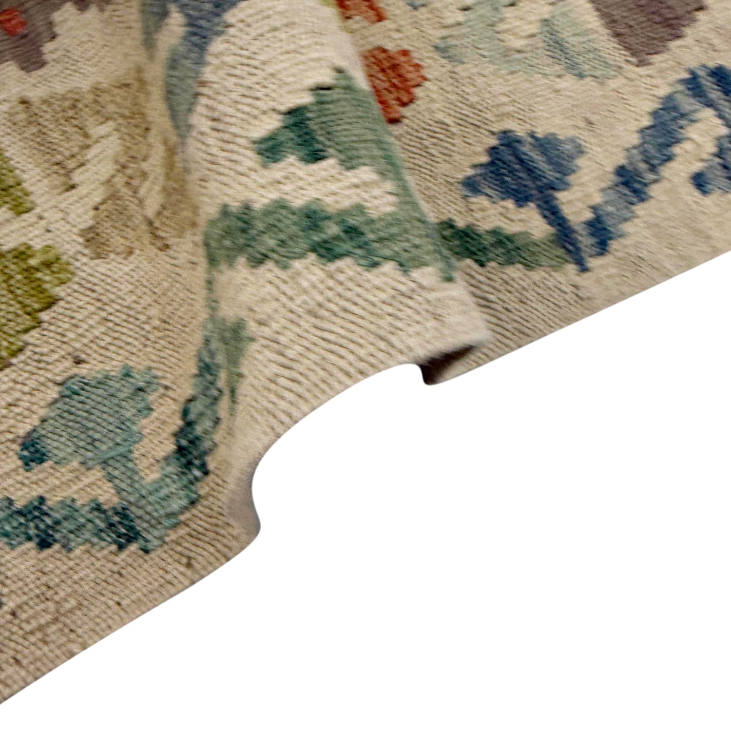 Handmade Multi Kilim Geometric 4x7 ft