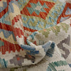 Handmade Multi Kilim Geometric 4x7 ft
