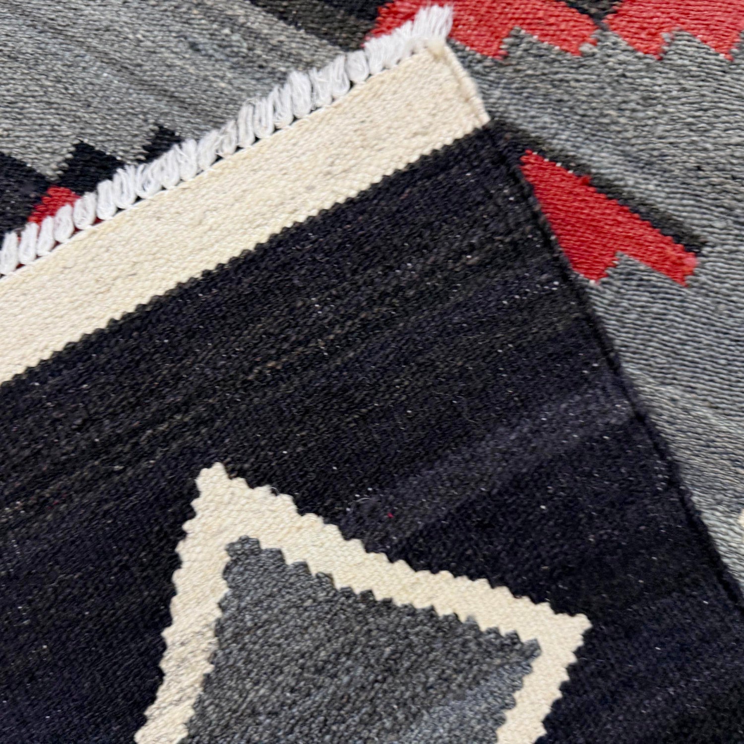 Handmade Multi Kilim Geometric 6x9 ft