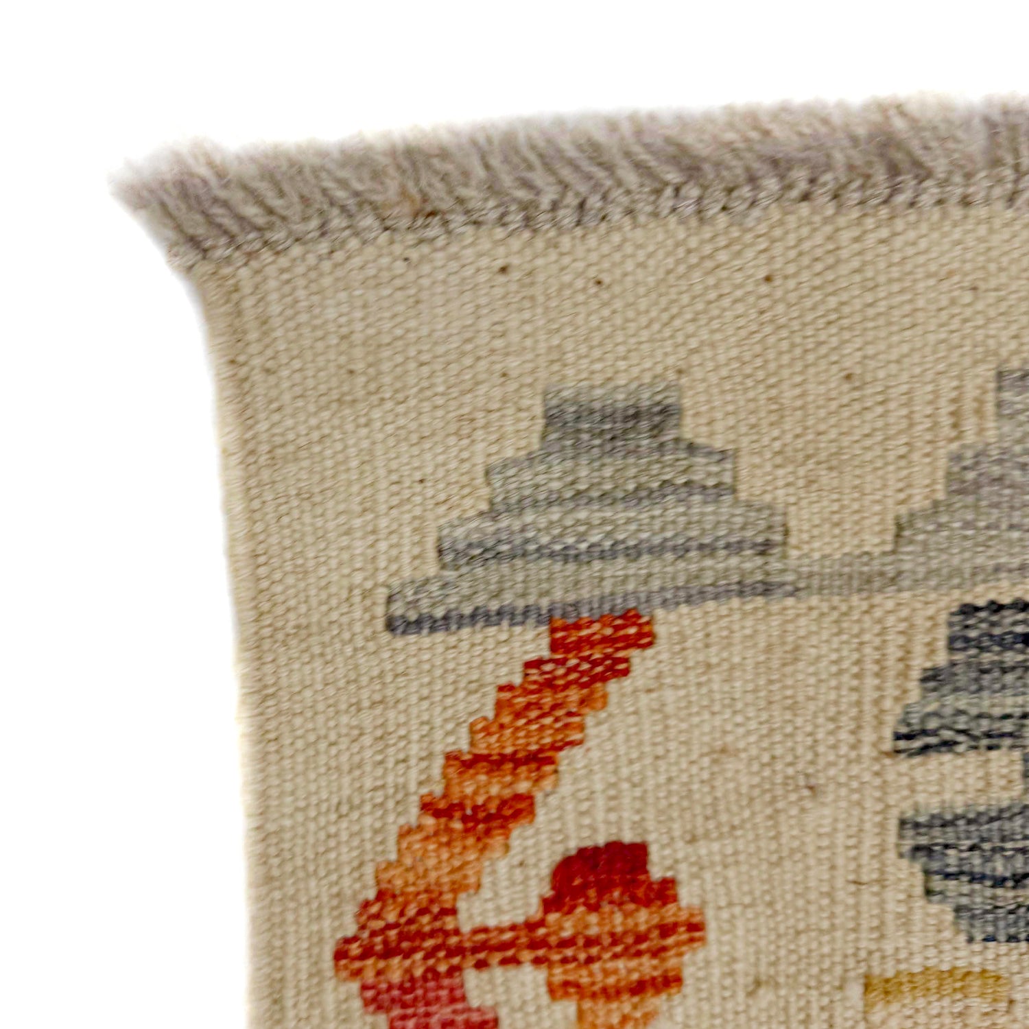 Handmade Multi Kilim Geometric 10' Runner