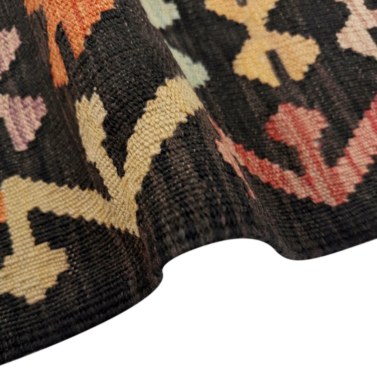 Handmade Multi Kilim Geometric 4x7 ft