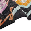 Hand-Knotted Multi Geometric Vegetable Kilim Area Rug – 4' 1" x 6' 2" ft (124 x 188 cm) | SKU: Y39116