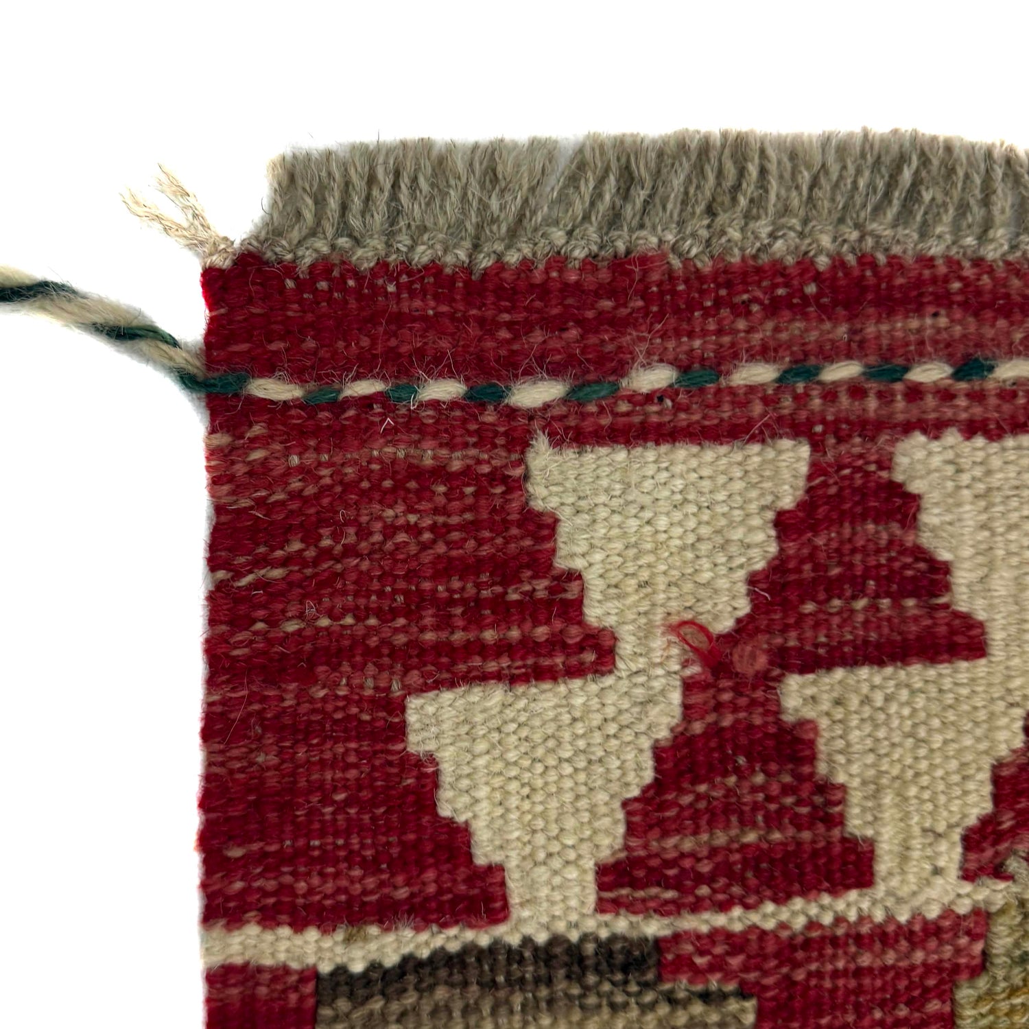 Handmade Multi Kilim Geometric 10' Runner
