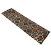 Handmade Multi Kilim Geometric 10' Runner