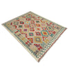 Handmade Multi Kilim Geometric 4x7 ft