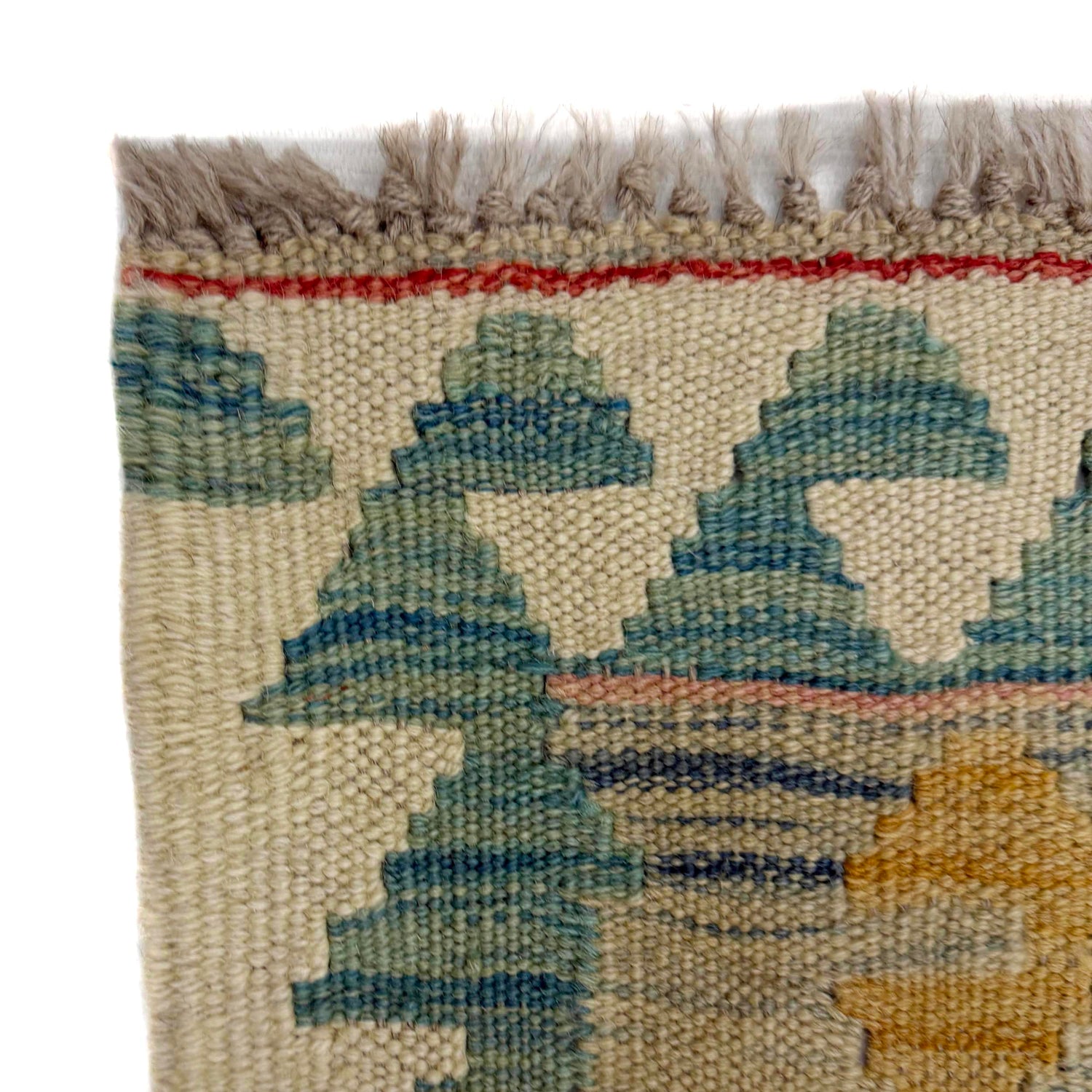 Handmade Multi Kilim Geometric 4x7 ft