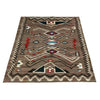Handmade Multi Kilim Geometric 6x9 ft