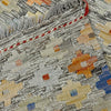 Handmade Multi Kilim Geometric 4x7 ft