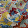Handmade Multi Kilim Geometric 4x7 ft