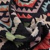 Handmade Multi Kilim Geometric 4x7 ft