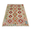 Handmade Multi Kilim Geometric 2x4 ft