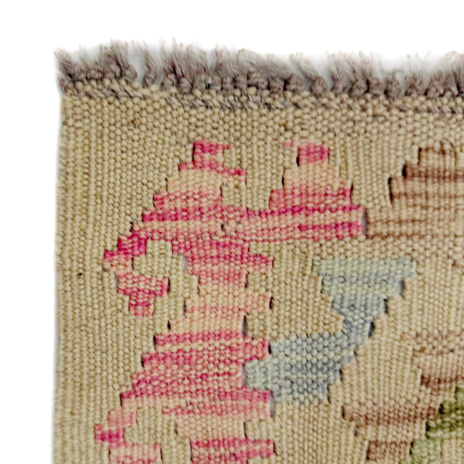 Handmade Multi Kilim Geometric 2x4 ft