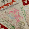 Handmade Multi Kilim Geometric 2x4 ft