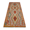 Handmade Multi Kilim Geometric 5' Runner