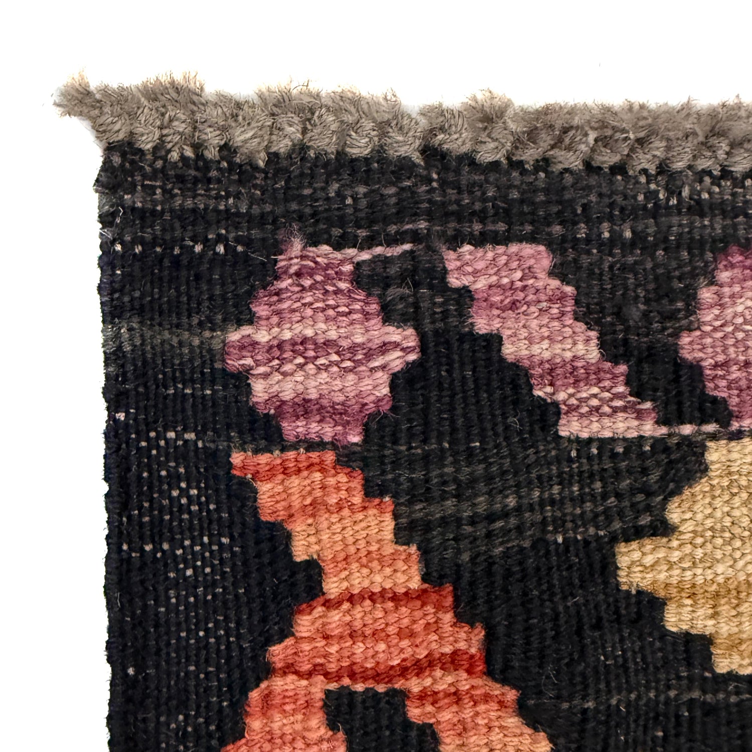 Handmade Multi Kilim Geometric 5' Runner