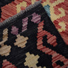 Handmade Multi Kilim Geometric 5' Runner