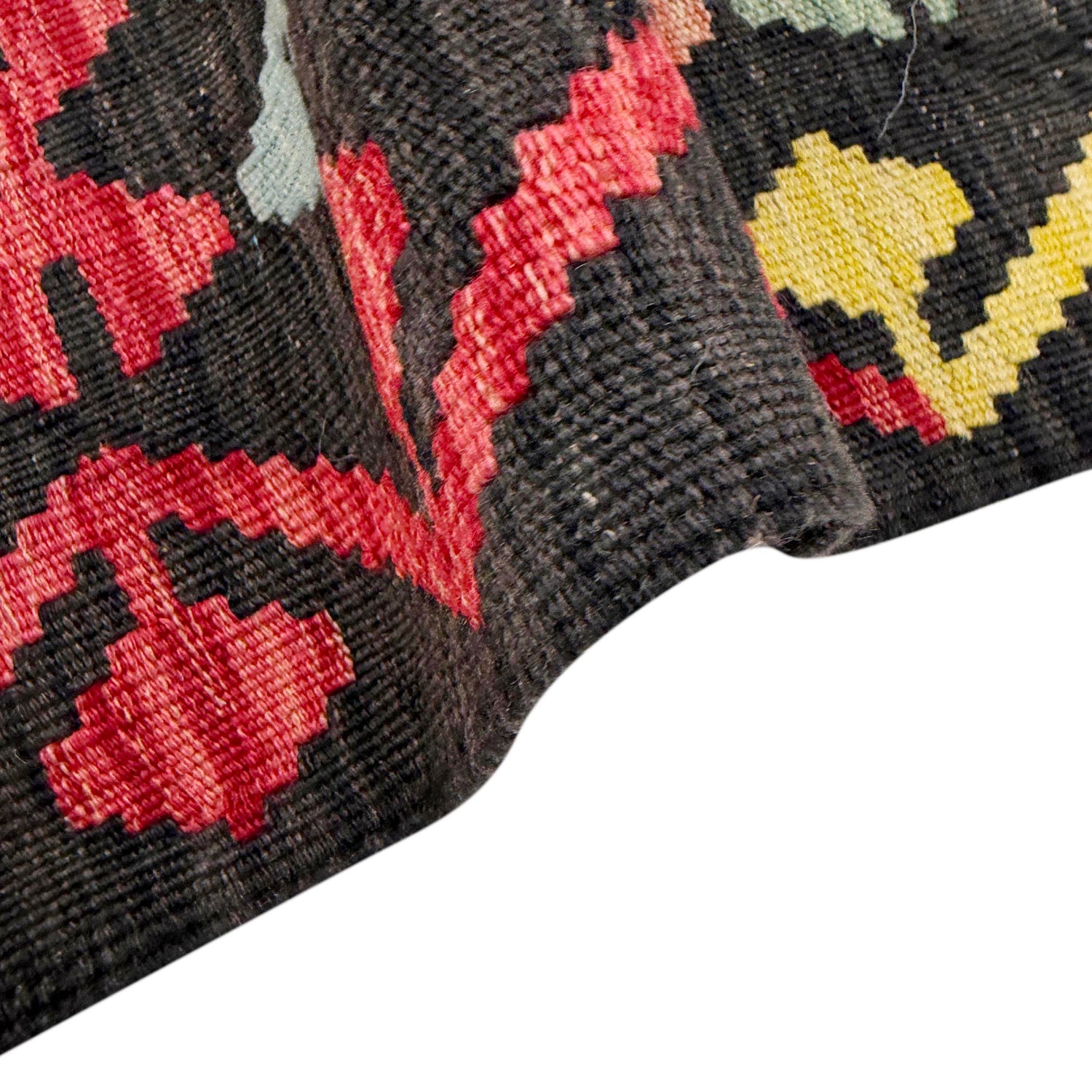 Handmade Multi Kilim Geometric 4x7 ft