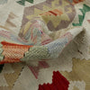 Handmade Multi Kilim Geometric 6' Runner