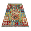 Handmade Multi Kilim Geometric 3x5 ft