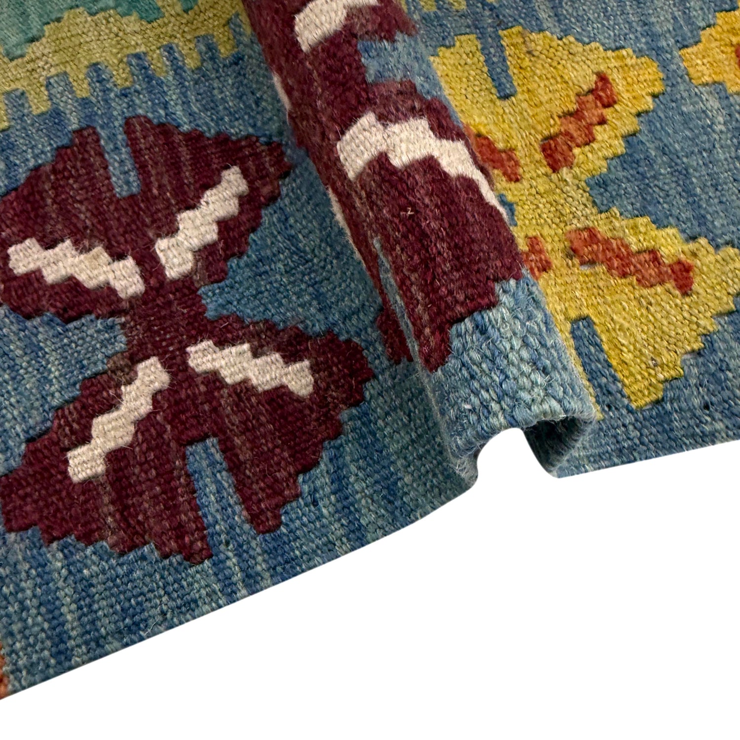 Handmade Multi Kilim Geometric 3x5 ft