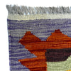 Handmade Multi Kilim Geometric 2x4 ft