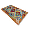 Handmade Multi Kilim Geometric 2x4 ft