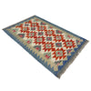 Handmade Multi Kilim Geometric 2x4 ft