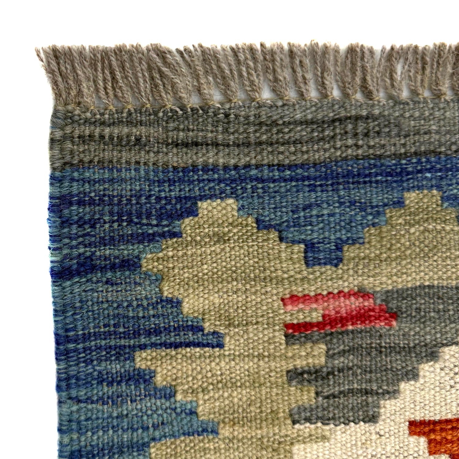 Handmade Multi Kilim Geometric 2x4 ft