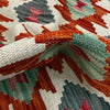 Handmade Multi Kilim Geometric 2x4 ft