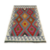 Handmade Multi Kilim Geometric 3x5 ft