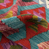 Handmade Multi Kilim Geometric 3x5 ft
