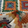 Handmade Multi Kilim Geometric 3x5 ft
