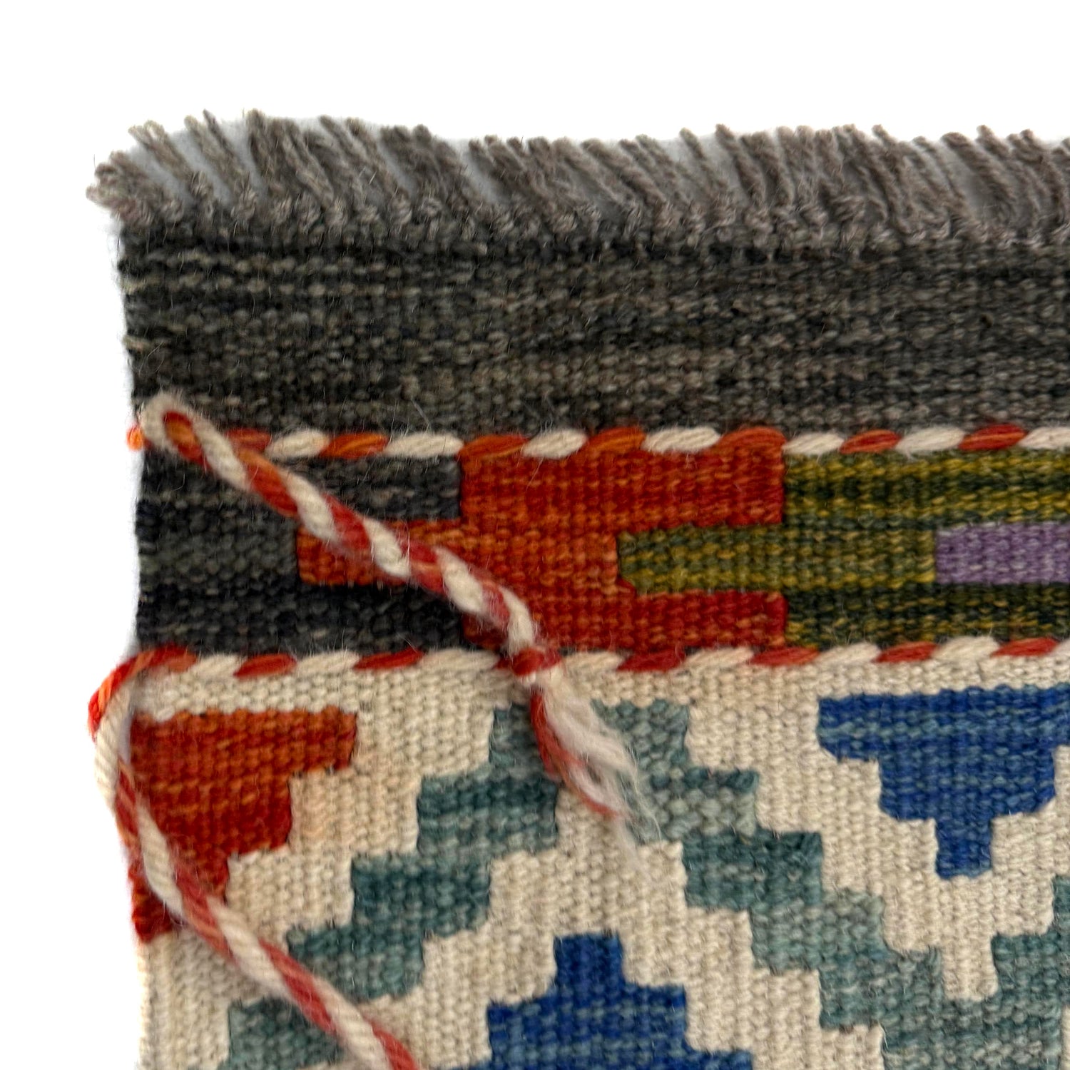 Handmade Multi Kilim Geometric 3x5 ft