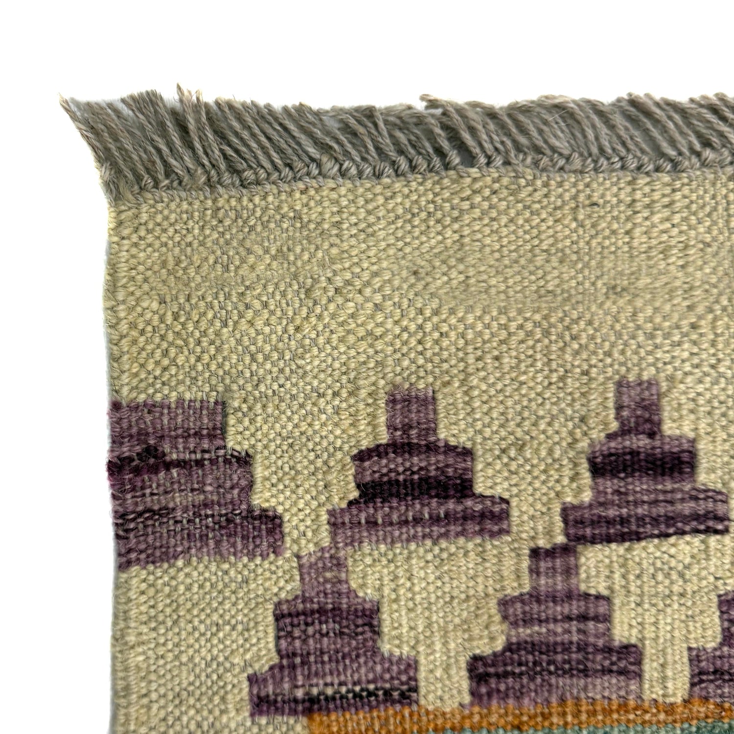 Handmade Multi Kilim Geometric 4x7 ft