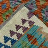 Handmade Multi Kilim Geometric 4x7 ft