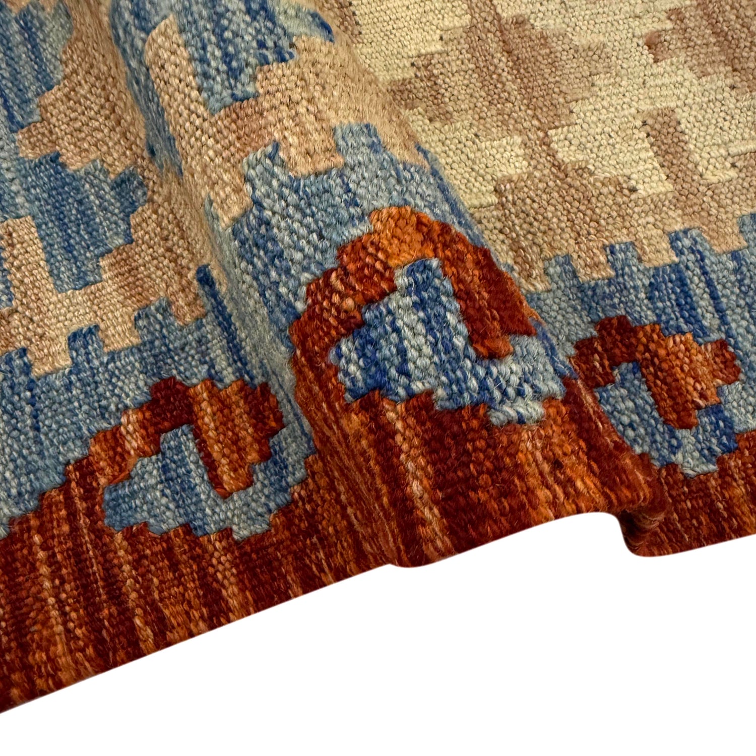 Handmade Multi Kilim Geometric 4x6 ft