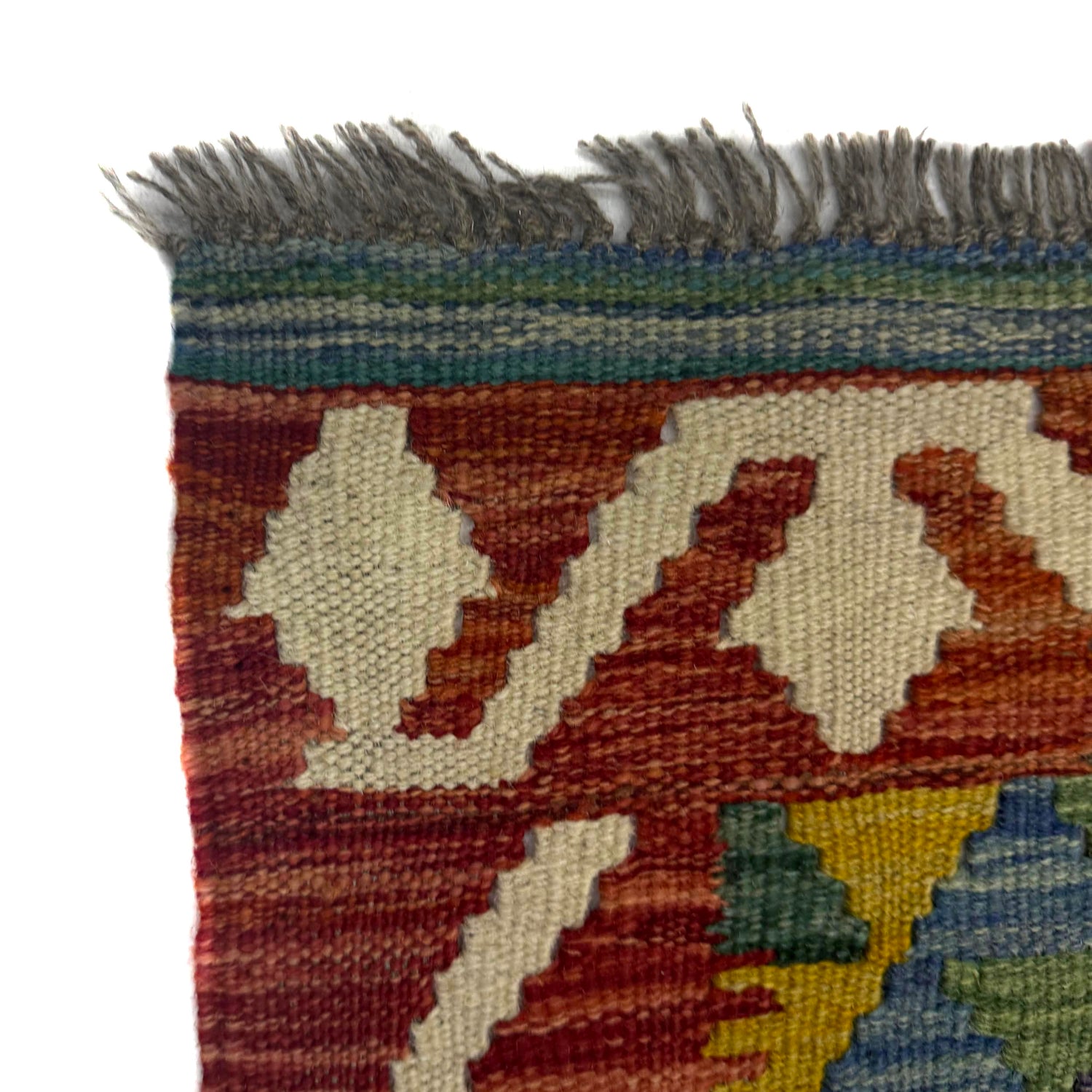 Handmade Multi Kilim Geometric 4x6 ft