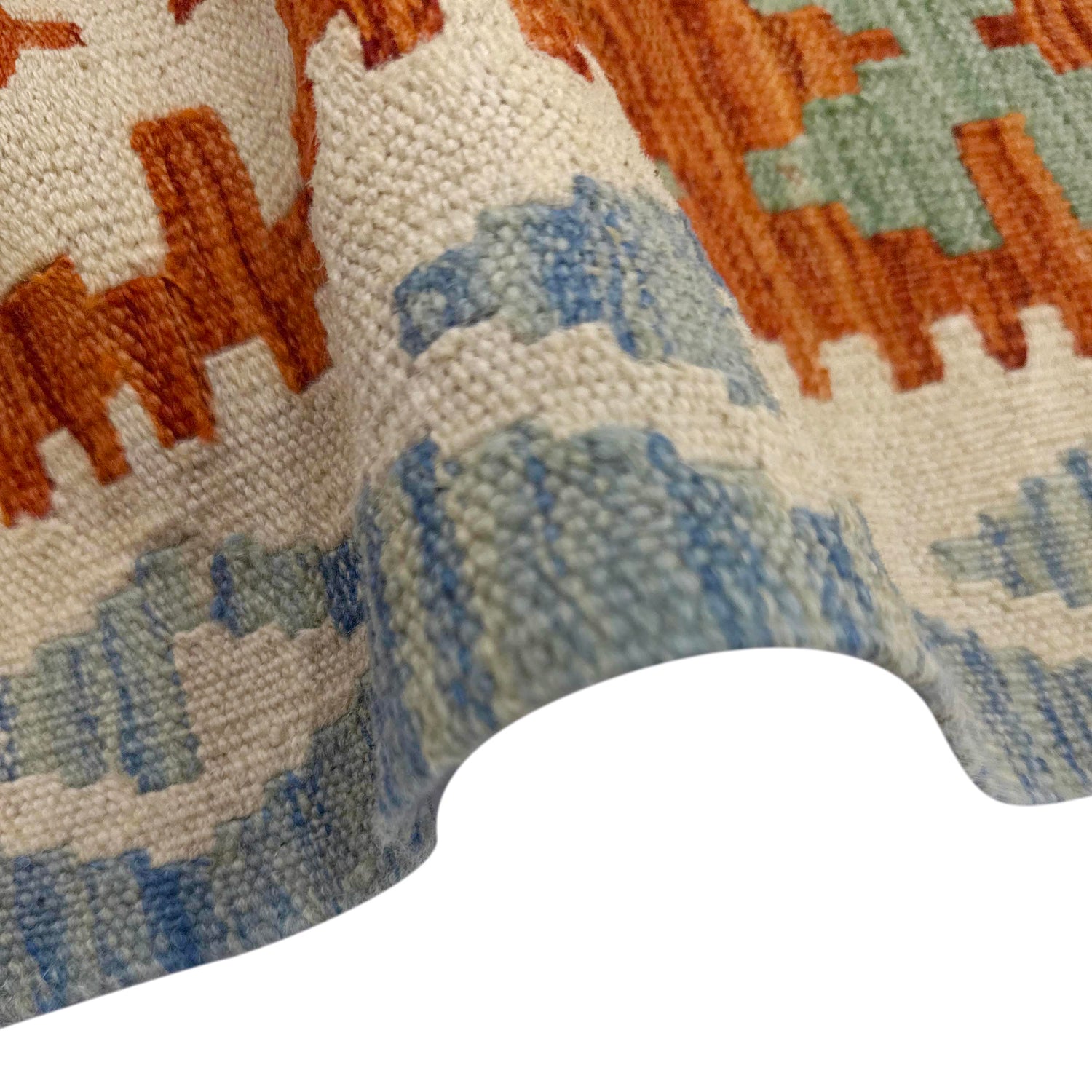 Handmade Multi Kilim Geometric 5x8 ft
